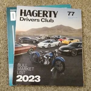 Hagerty Drivers Club Magazine 2 Issues Jan, Feb, Nov, Dec 2023